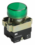 Индикатор LAY5-BU63 d22 зеленый IEK  (20/200)