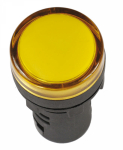 Лампа матрица AD16DS d16мм 12В желтый IEK (10/600)