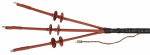 Муфта кабельная концевая 3ПКНтп-10 300 с/н ПВХ/СПЭ изоляция IEK (1)