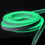 Комплект Лента светодиод Гибкий неон  зеленый свет 5м, 2835 120-8-IP65-220В +драйвер IEK