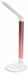 Светильник настольный светодиод 7Вт QI-заряд розовый 2010 LIGHTING IEK