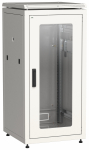 ITK Шкаф сетевой 19" LINEA N 24U 600х600 мм стеклянная передняя дверь серый