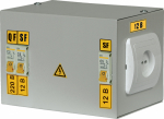 Ящик с понижающим трансформатором ЯТП 0,25кВА 220/12В IP30 (2 автомата) IEK (1)