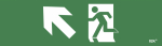Наклейка самоклеющаяся "Фигура/стрелка вверх влево" 310х90мм IEK (1/10)
