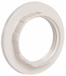 Кольцо абажурное к патрону Е14 пластик белый (инд.пакет) КП14-К02 IEK (1/50/1000)