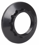 Кольцо абажурное к патрону Е14 пластик черный (инд.пакет) КП14-К01 IEK (1/50/1000)