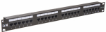 ITK 1U патч-панель кат.5Е UTP, 24 порта (IDC Dual) (1)