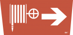 Наклейка самоклеющаяся "Пожарный кран/стрелка направо" 310х280мм IEK (1/10)