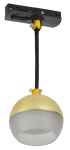 Светильник 4119 декор. трековый подвесной GX53 золото IEK