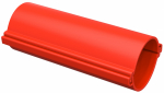 Труба d110 гладкая разборная красная (3м) IEK