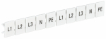Маркеры для КПИ-6мм2 с символами "L1, L2, L3, N, PE" IEK (10/1000)