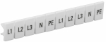 Маркеры для КПИ-4мм2 с символами "L1, L2, L3, N, PE" IEK (10/1000)