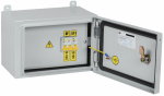 Ящик с понижающим трансформатором ЯТП 0,25кВА 400/36В IP54 (3 автомата) IEK (1)