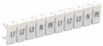 Маркеры для КПИ-1,5мм2 с символами "L1, L2, L3, N, PE" IEK (10/100)