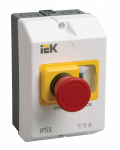 Защитная оболочка с кнопкой "Стоп" IP54 IEK (1/20)