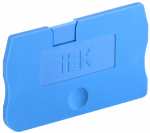 Заглушка для КПИ 2в-1,5/2,5 синяя IEK (100/2500)