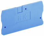 Заглушка для КПИ 2в-1,5/2,5 синяя IEK (100/2500)