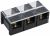 Блок зажимов наборный БЗН TC-6003 300мм2 600A 3 пары IEK (1/15)