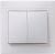 Выключатель 2кл с/у белый керамика ВС10-2-0-КБ Кварта IEK (1/10/120)