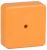 Коробка распаячная огнестойкая оранж ПС 75х75х28 2Р 4мм2 IP44 IEK (1/80)